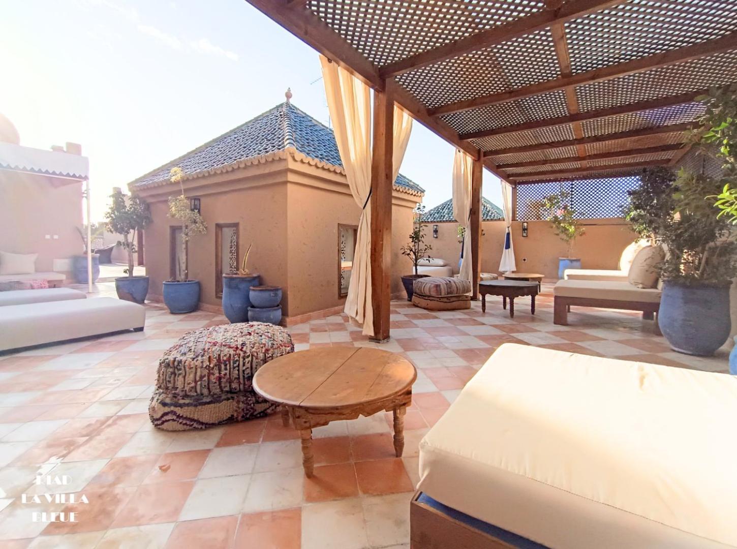 Riad La Villa Bleue & Spa Marrakesh Luaran gambar